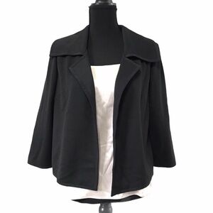 St. John exclusively boutique black open blazer